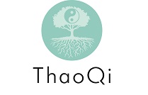 Thaoqi Logo Grow your roots and blossom